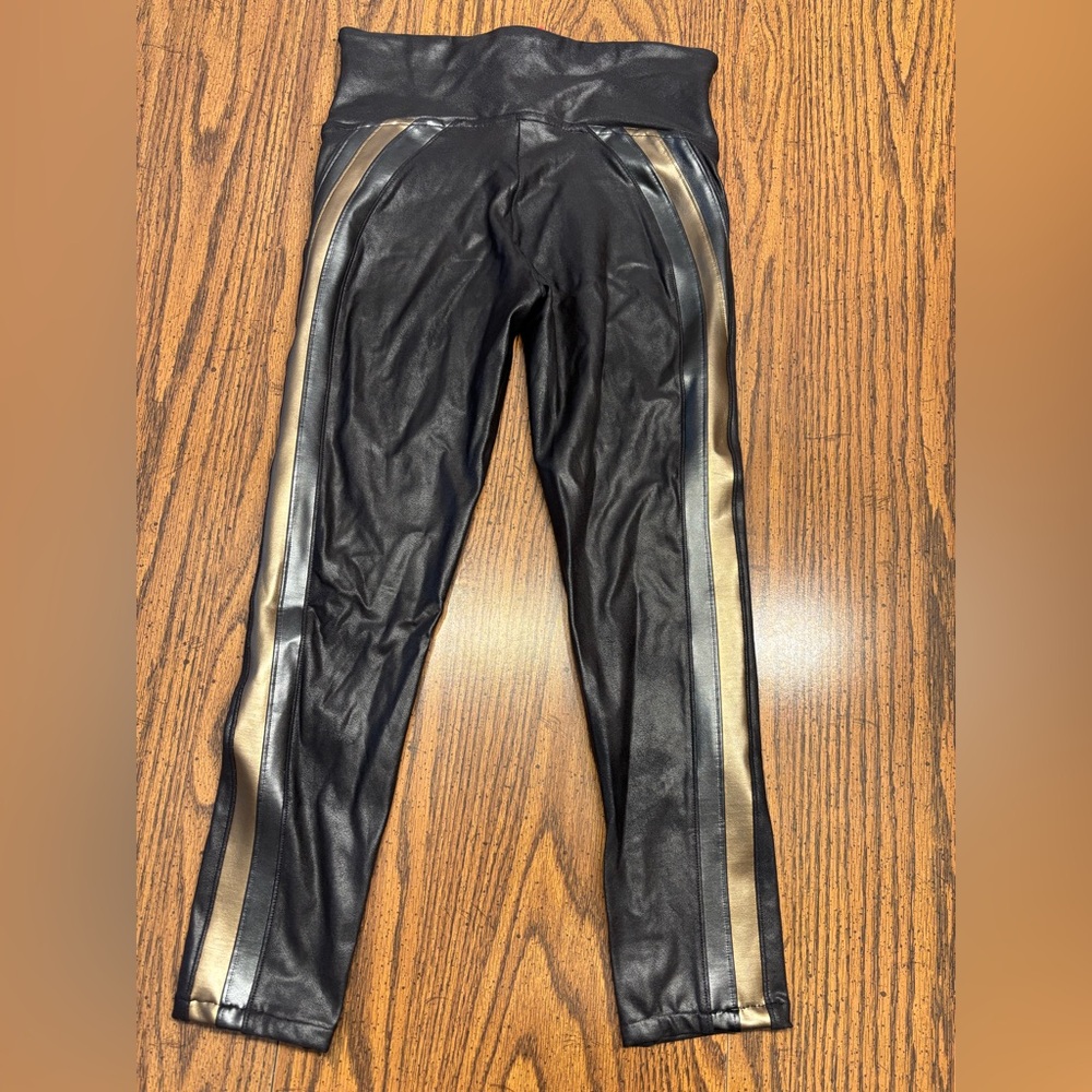 SPANX faux leather leggings women’s M - Picture 4 of 9